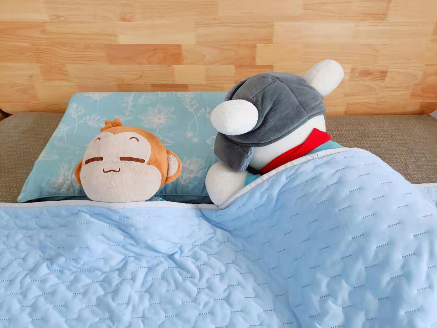 炎炎夏日每晚深睡，你需要滑滑软软香香冰冰的被