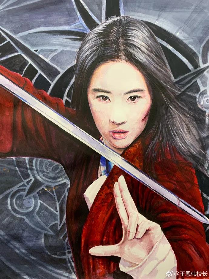 他画遍所有明星，画谁像谁，肖战、热巴、刘亦菲眼神看醉了