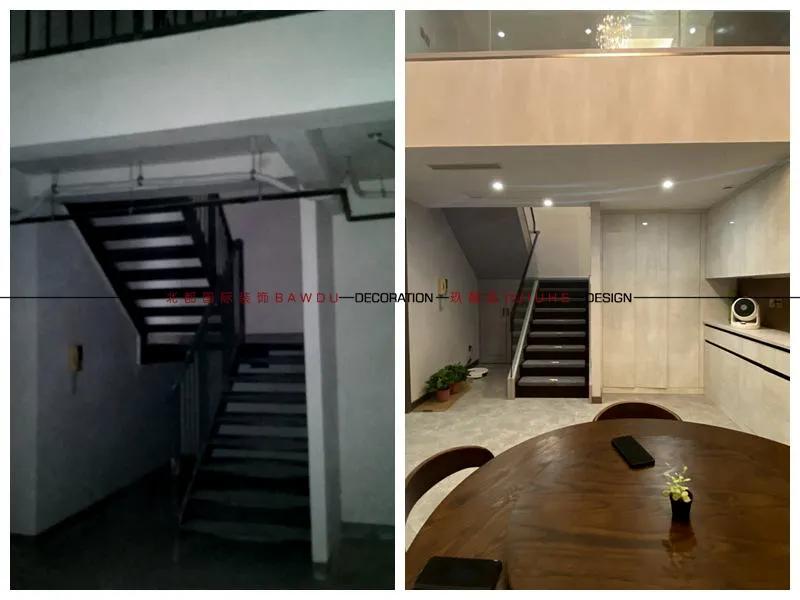 现代跃层设计效果图,装修设计案例大户型跃层