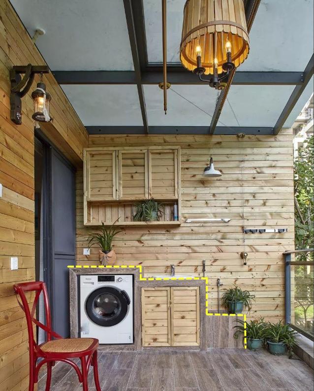 生活阳台拖把池怎么设计好看,阳台装拖把池巧妙设计