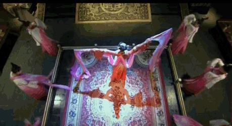 热巴古装舞蹈刘诗诗,热巴刘诗诗红毯展民族风韵