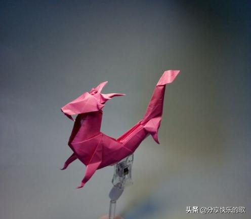 折纸十二生肖羊教程视频,动物折纸十二生肖简单折法