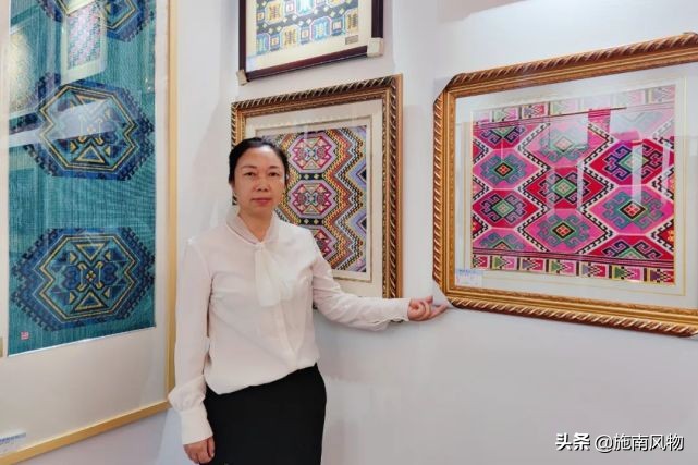 田若兰土家织锦的故事,田若兰土家织锦