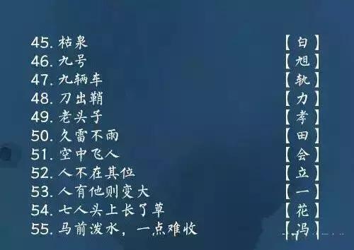 小孩猜字谜游戏,孩子越玩越聪明的猜字谜