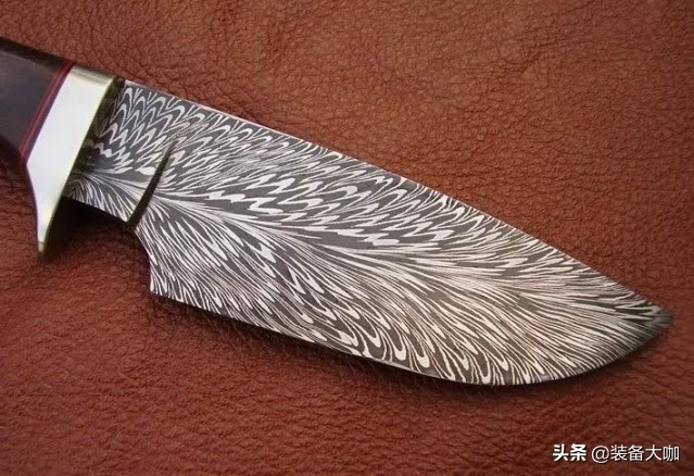 大马士革花纹钢14cm,钢材大品牌