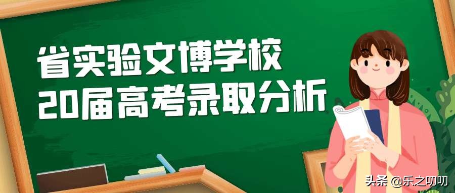 省实验文博学校20届高考录取分析
