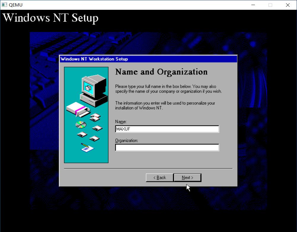 QEMU安装WINDOWSNT4.0MIPS版本