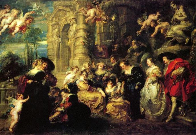 鲁本斯结合了佛兰德斯风格,佛兰德斯名画欣赏