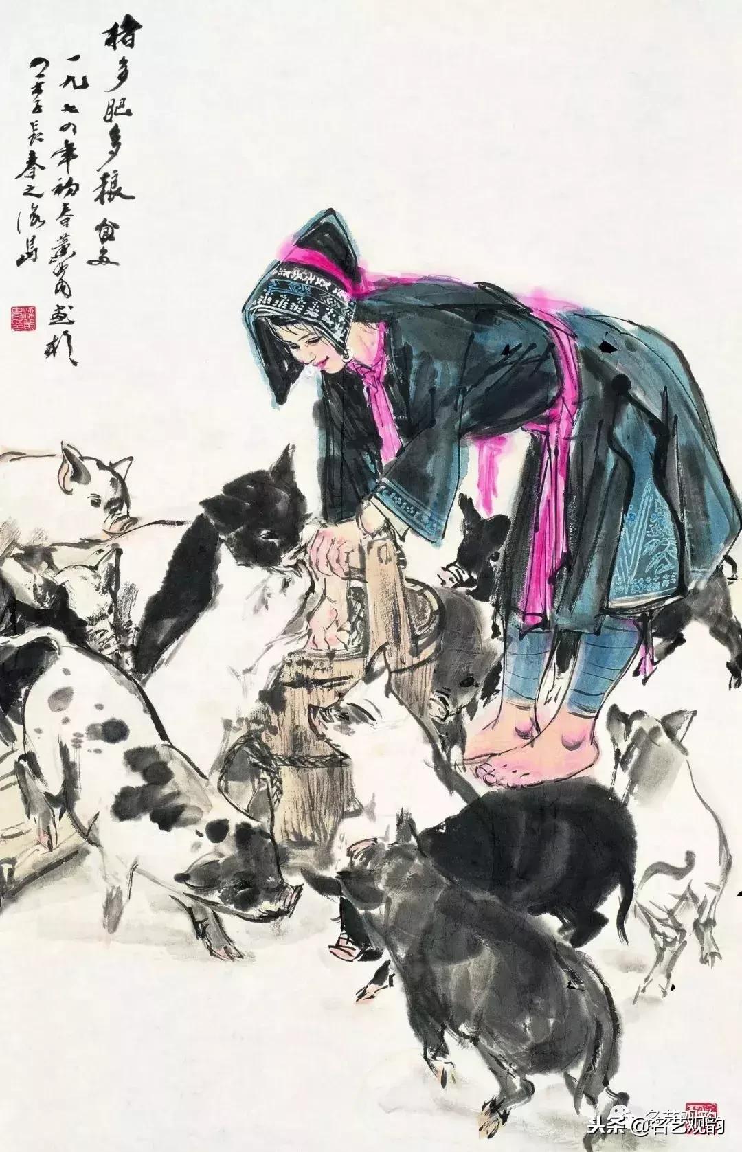 赏十大名家画笔下的猪，”猪“福填满2019！