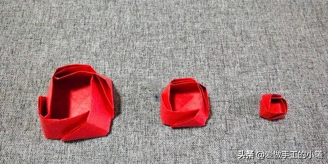 折一朵简单的玫瑰花送给妈妈,折玫瑰花简单又漂亮不用胶水