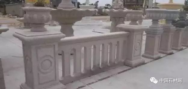 石材栏杆设计样式,石材栏杆圆形