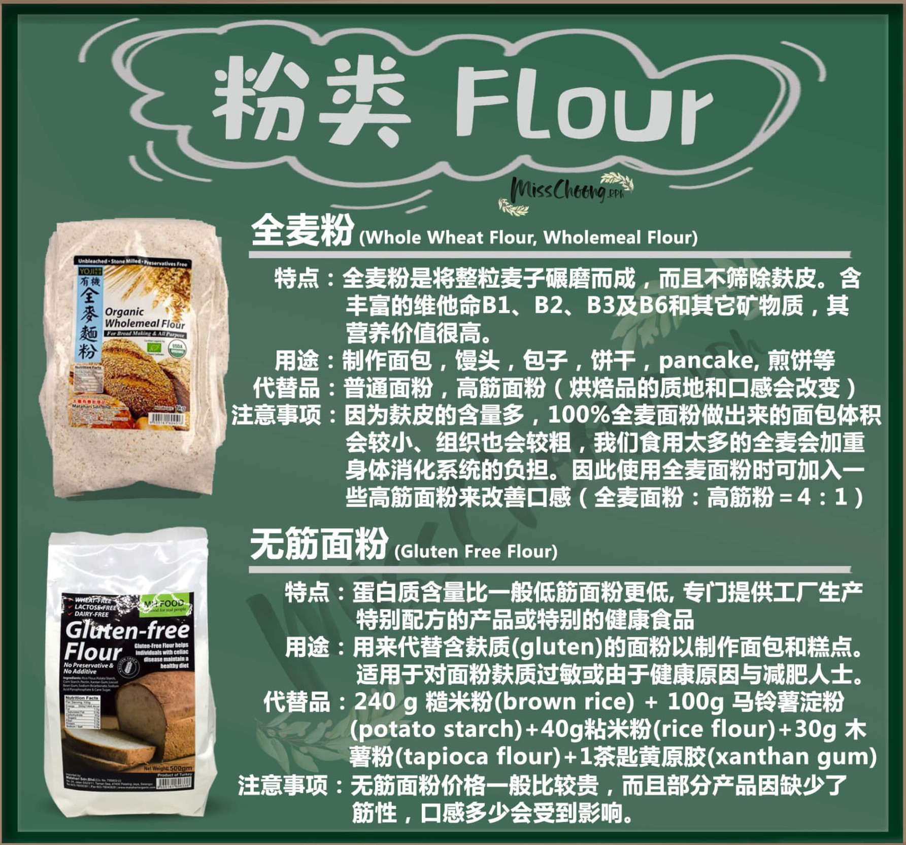 生粉和淀粉面粉有什么区别,怎么区分面粉和玉米粉