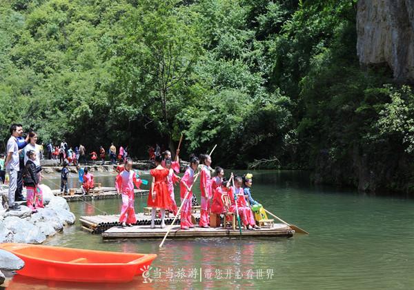 湖北郧西五龙河美景,湖北郧西五龙河风景区一日游