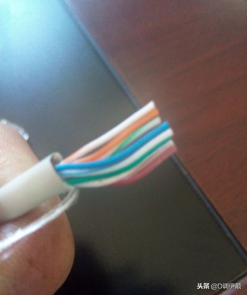 网线水晶头接法568a和568b的区别,网线水晶头接法4根和8根的区别