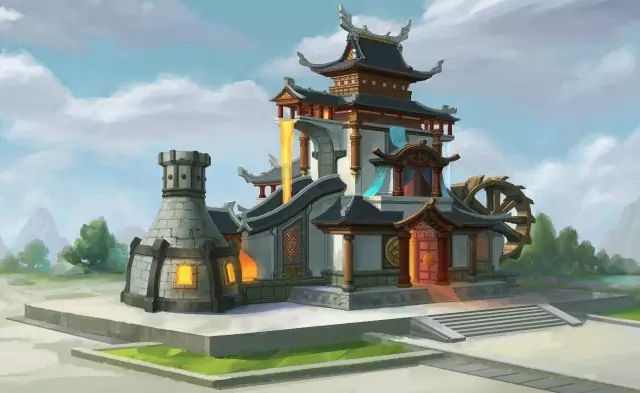 游戏场景原画设计思路,游戏场景原画设计教程