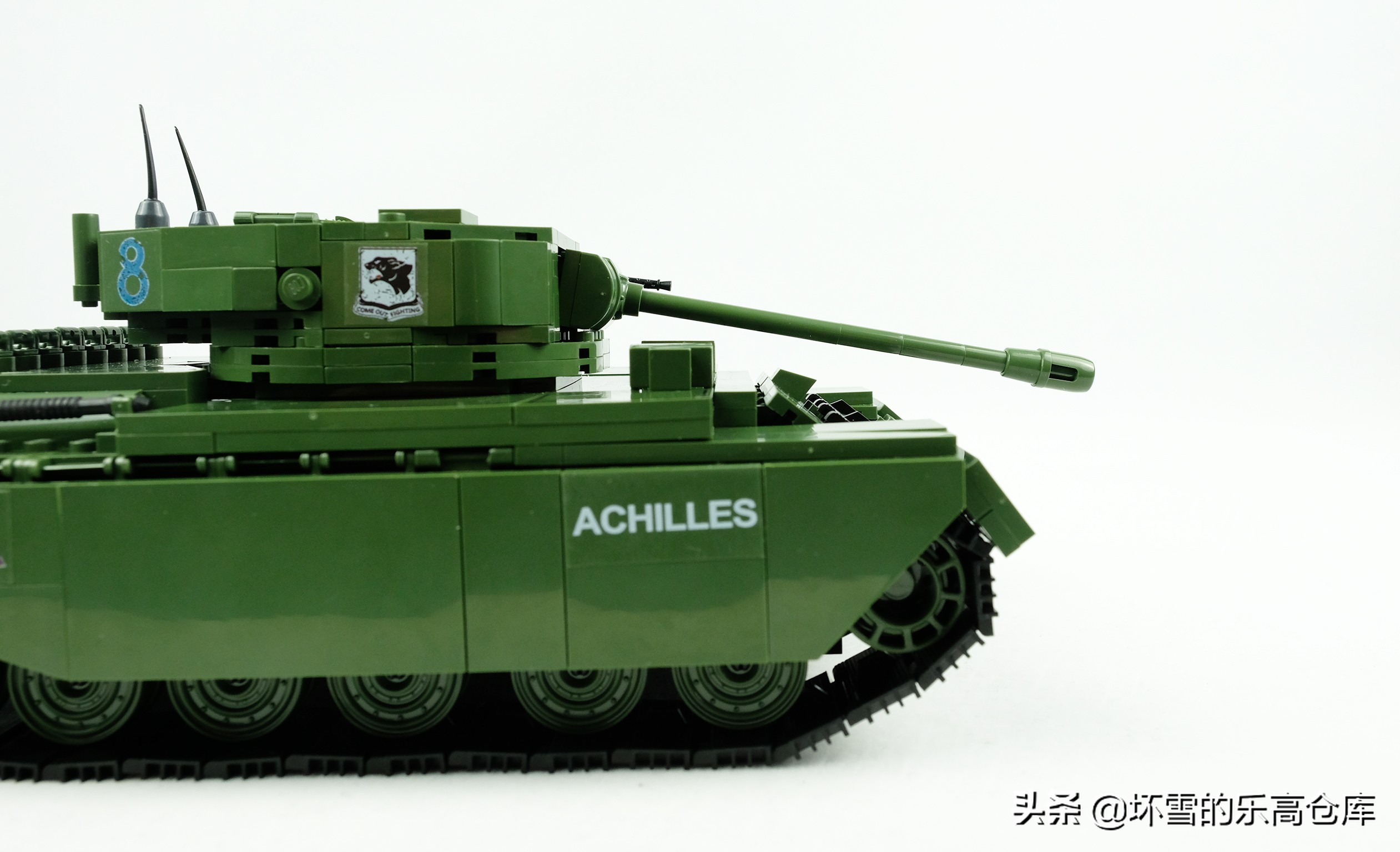 车可以吃胖，红茶不能洒：cobi积木百夫长mk1图文测评