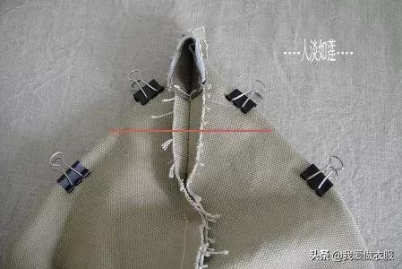 女士大包的裁剪及制作教程,简易包裁剪