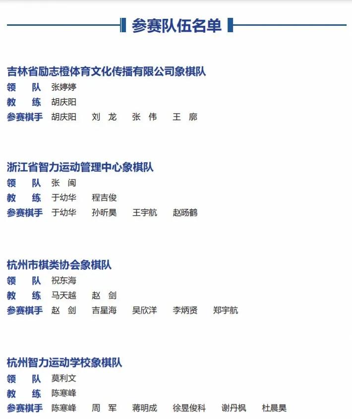 象棋甲级联赛直播中国象棋协会,2023年全国象棋甲级联赛直播