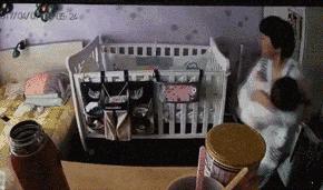 哄宝宝睡觉怎样摇晃不会影响宝宝,不要剧烈摇晃孩子哄睡