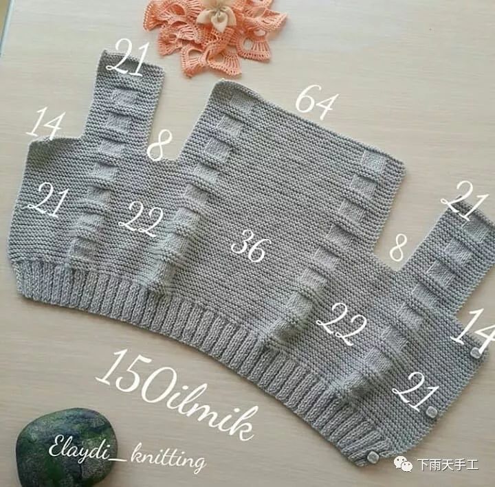 儿童钩针裙摆镂空花样编织教程,婴儿毛线帽钩针花样大全