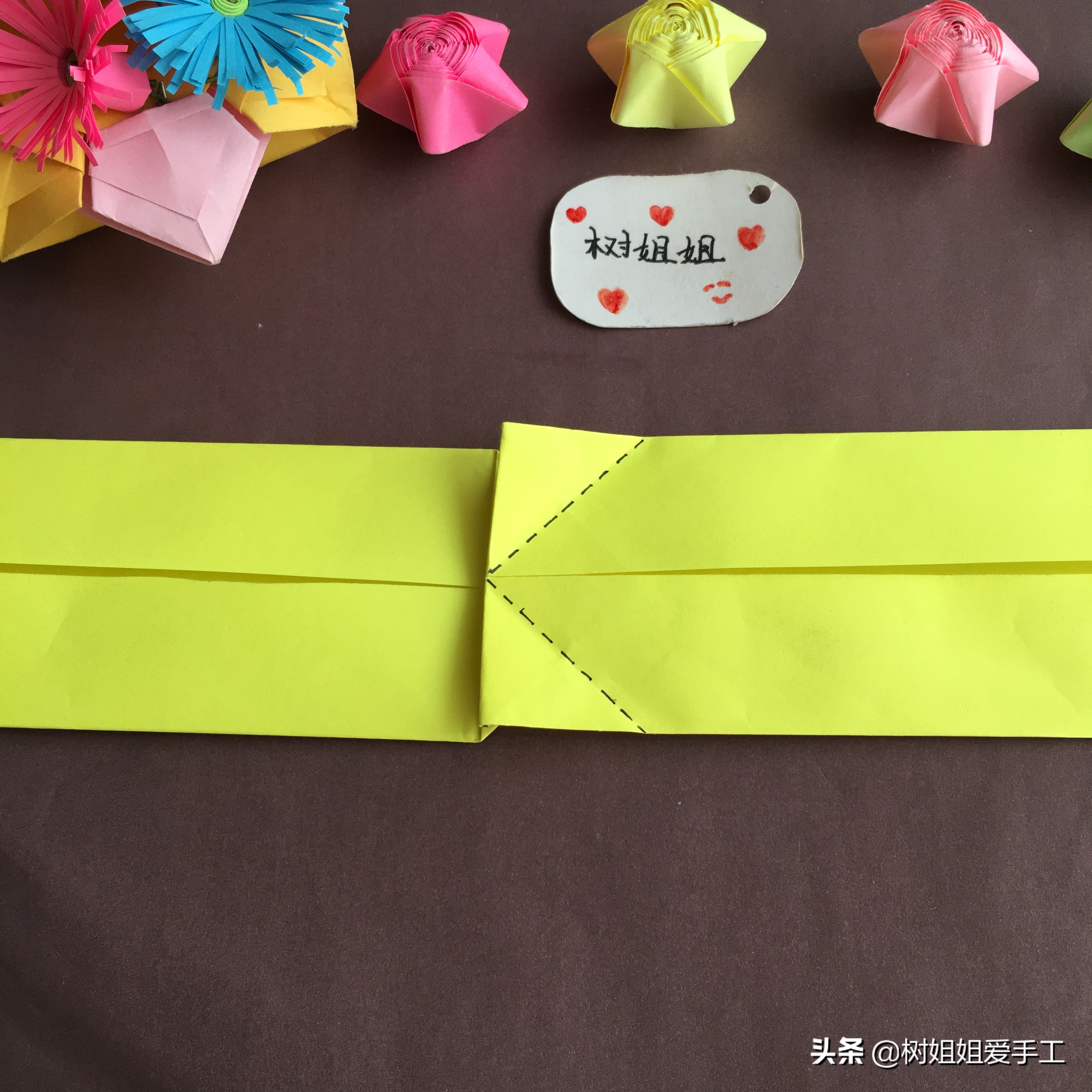 折纸蝴蝶戒指可调节教程,折纸蝴蝶结手链戒指发卡