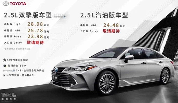 亚洲龙买汽油版好还是买混动好,亚洲龙同等价格买燃油还是混动