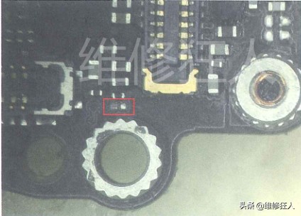 iPhone6sPlus进过水后置摄像头无法拍摄维修案例