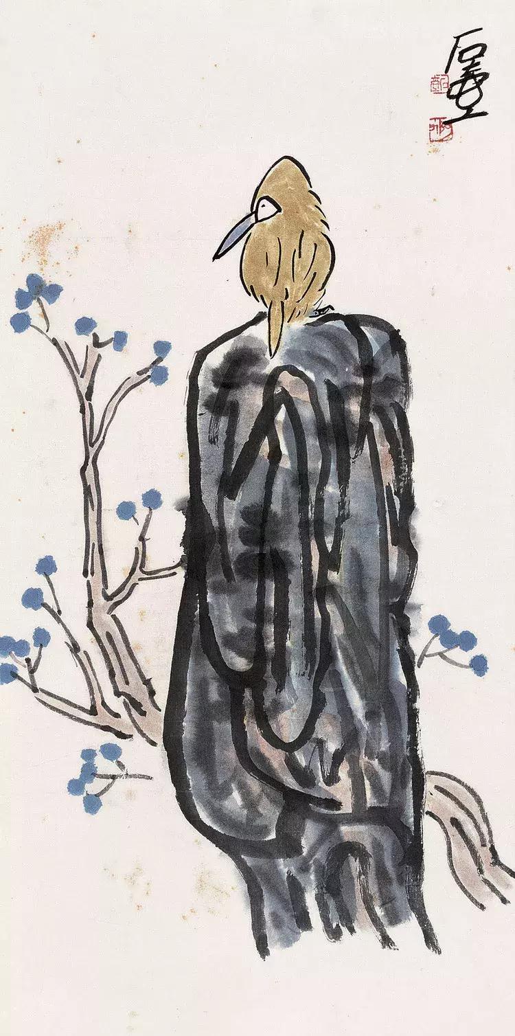 陈子庄画图片,看陈子庄的画有感