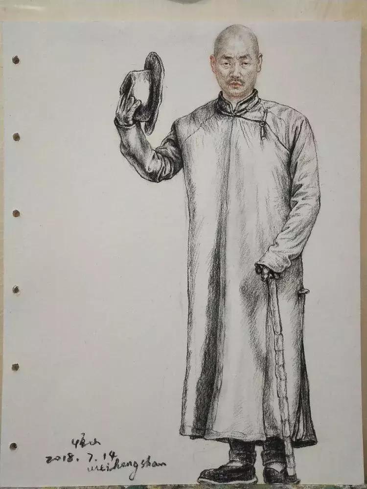 最好的素描速写作品,经典大师画素描速写人物