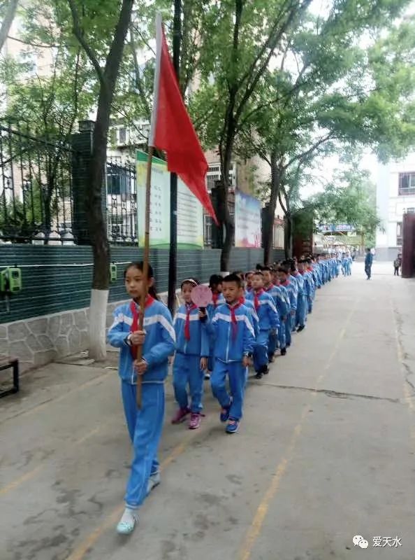 天水市伏羲路逸夫小学毕业典礼,天水市伏羲路小学