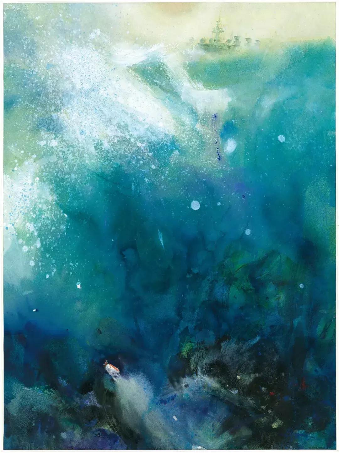 夏晓云水彩画图片,艺展中国油画作品欣赏