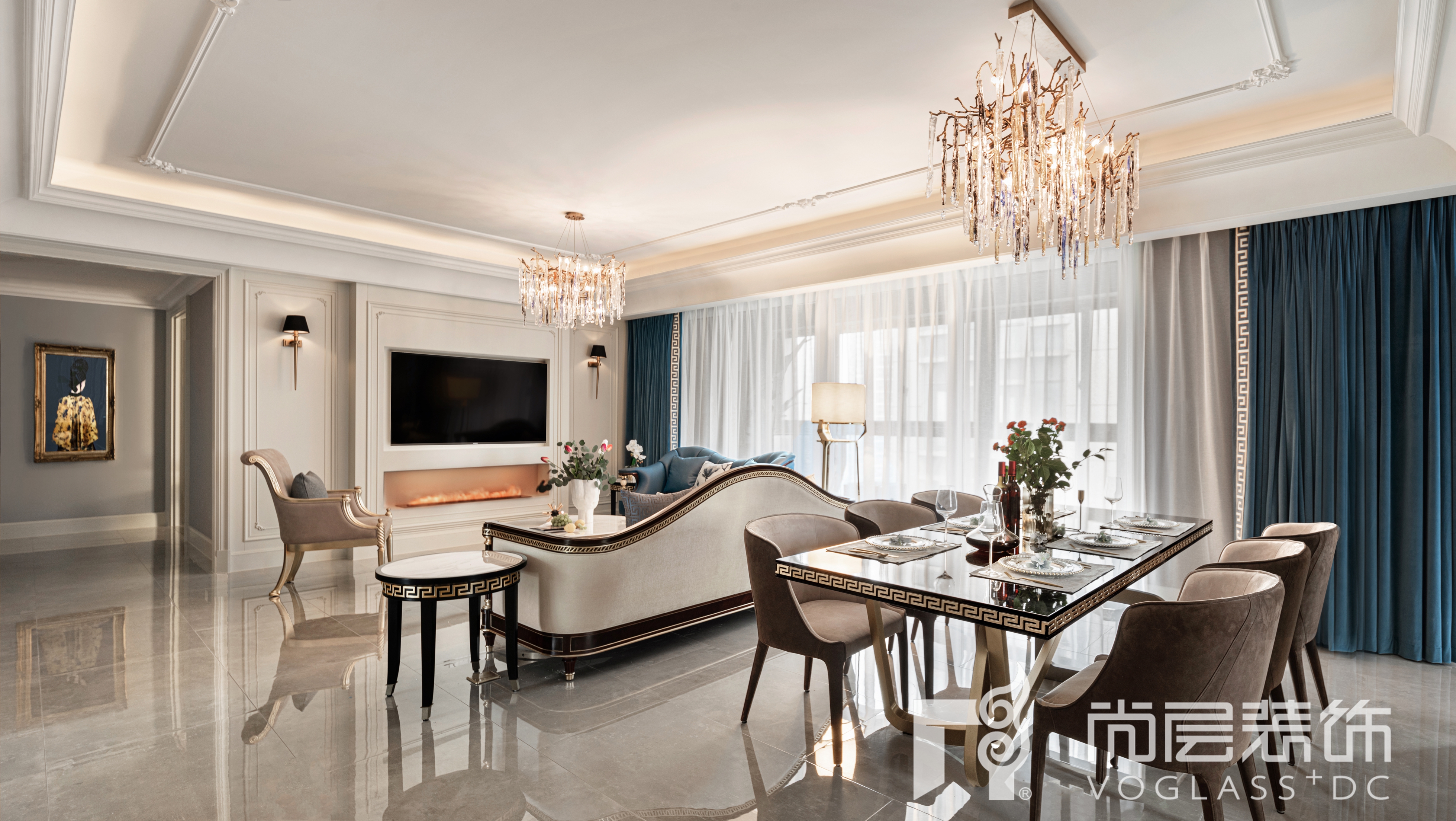 法式别墅风格外墙,法式复古风格装修别墅