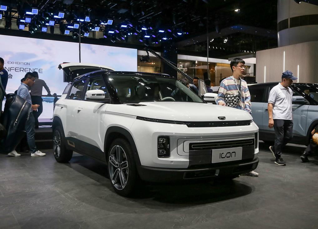 吉利汽车icon未来科技suv,吉利全新设计思路icon外观讲解