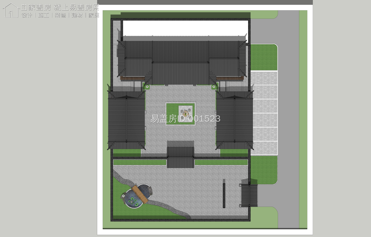 20套最全中式四合院大全,最经典的中式两层四合院