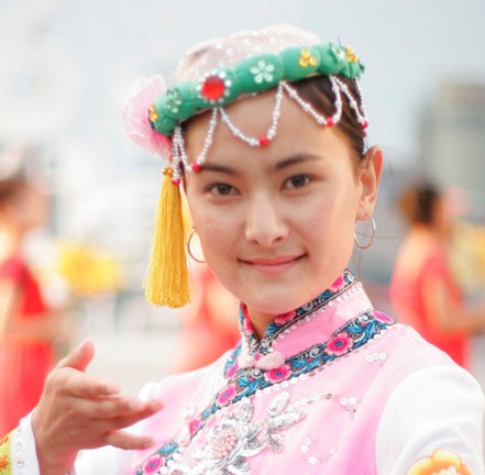 56个民族漂亮美女,56个民族56个美女图片