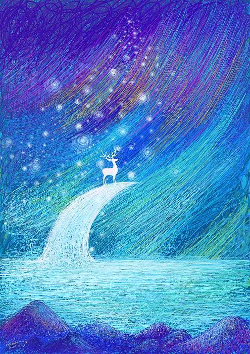 描摹梦境的魔术师，靠画“圈圈”火遍全网