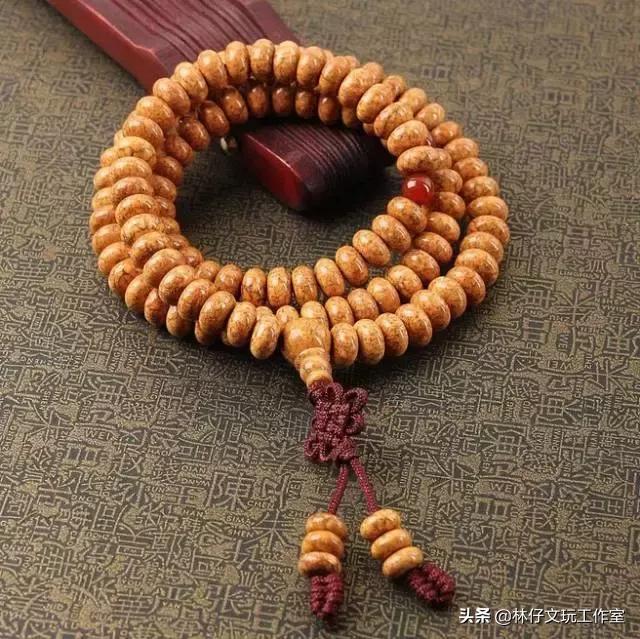 佛珠手串中间绳结打法,小佛珠手串怎么穿绳打结