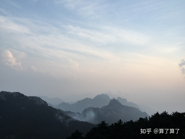 泰山华山衡山黄山嵩山哪个山最高,华山黄山泰山嵩山哪个景色好