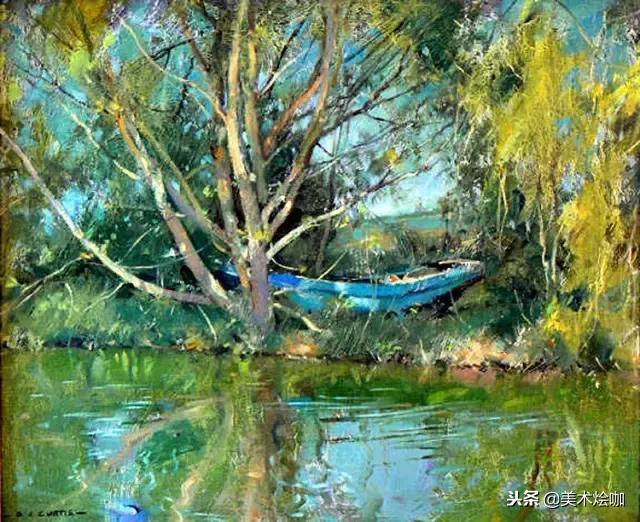 一组风景油画,一组好看的风景油画图