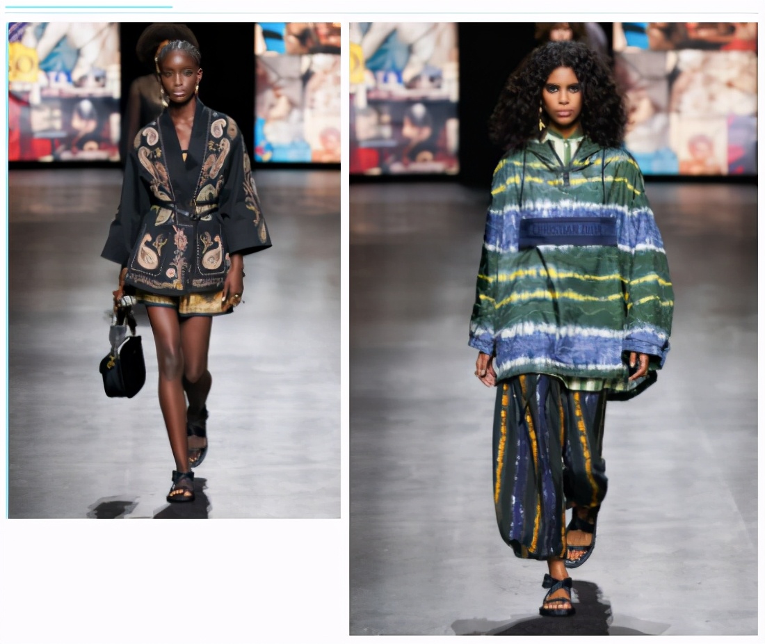 2022春夏巴黎时装周街拍欣赏,2021夏夏高定时装周