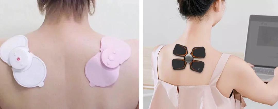 可以装进口袋里的智能按摩贴,按摩贴低频脉冲口袋便携式