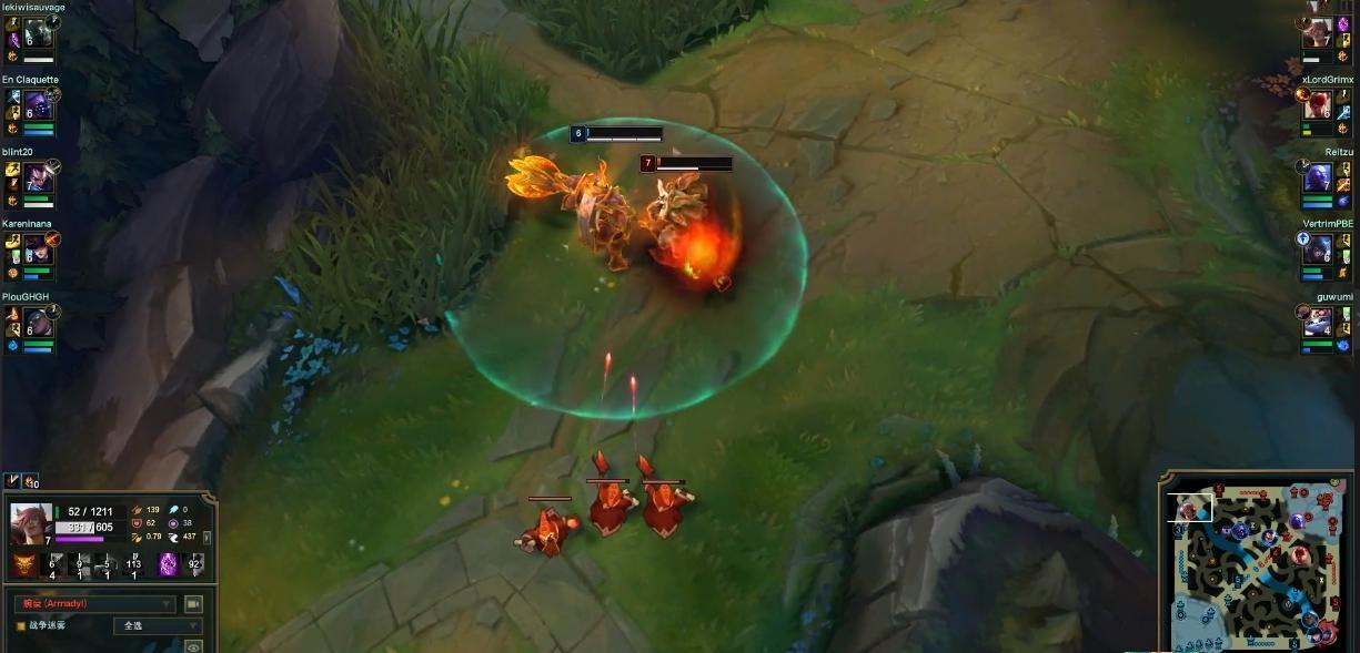 上单腕豪害怕什么英雄,美测服腕豪出装