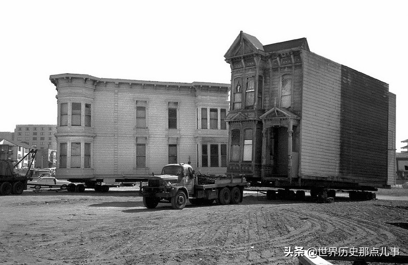 你见过搬家的，但你见过搬房子的吗？20世纪，美国人真就这么干了