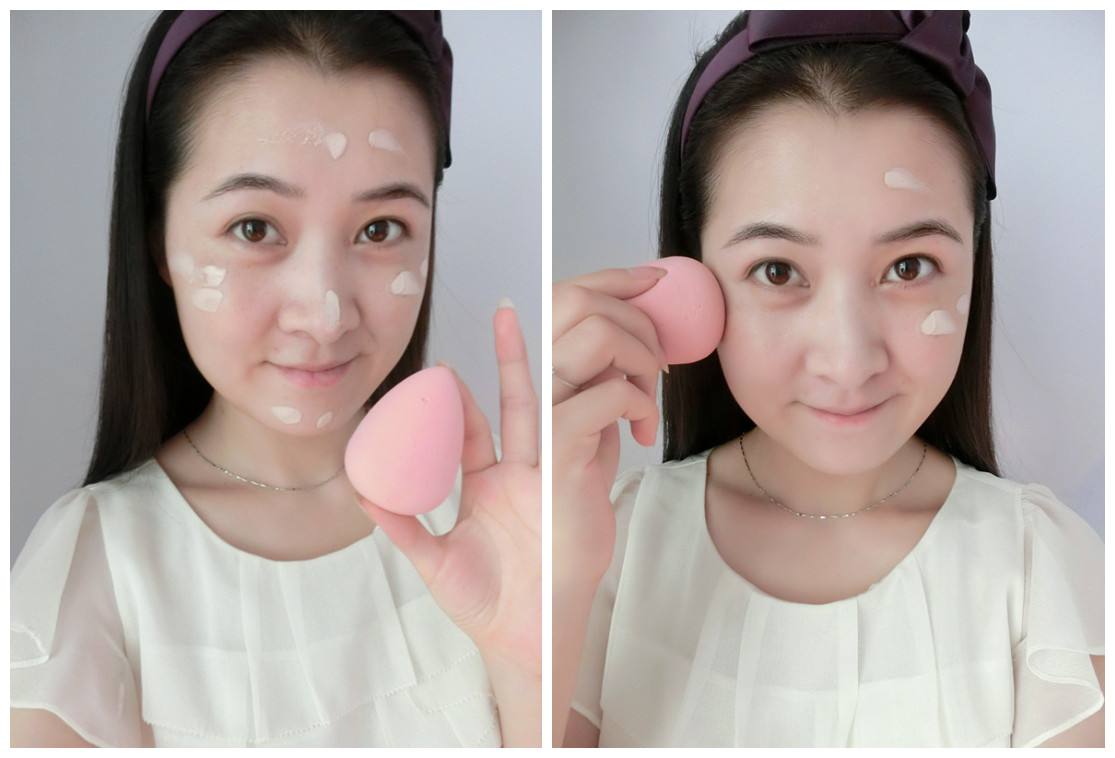 一不小心粉底蹭男友衣服上了，超尴尬！如何防止粉底被蹭？快进！