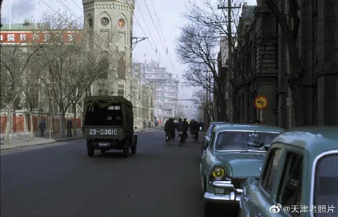 天津百年老街图,百年天津老照片