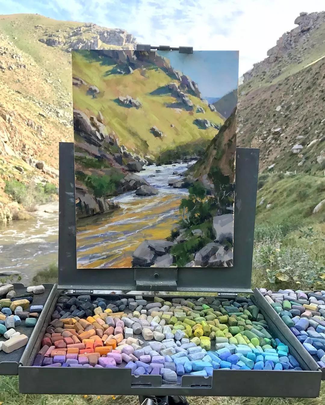 简单又好画的风景写生,最真实的写生画