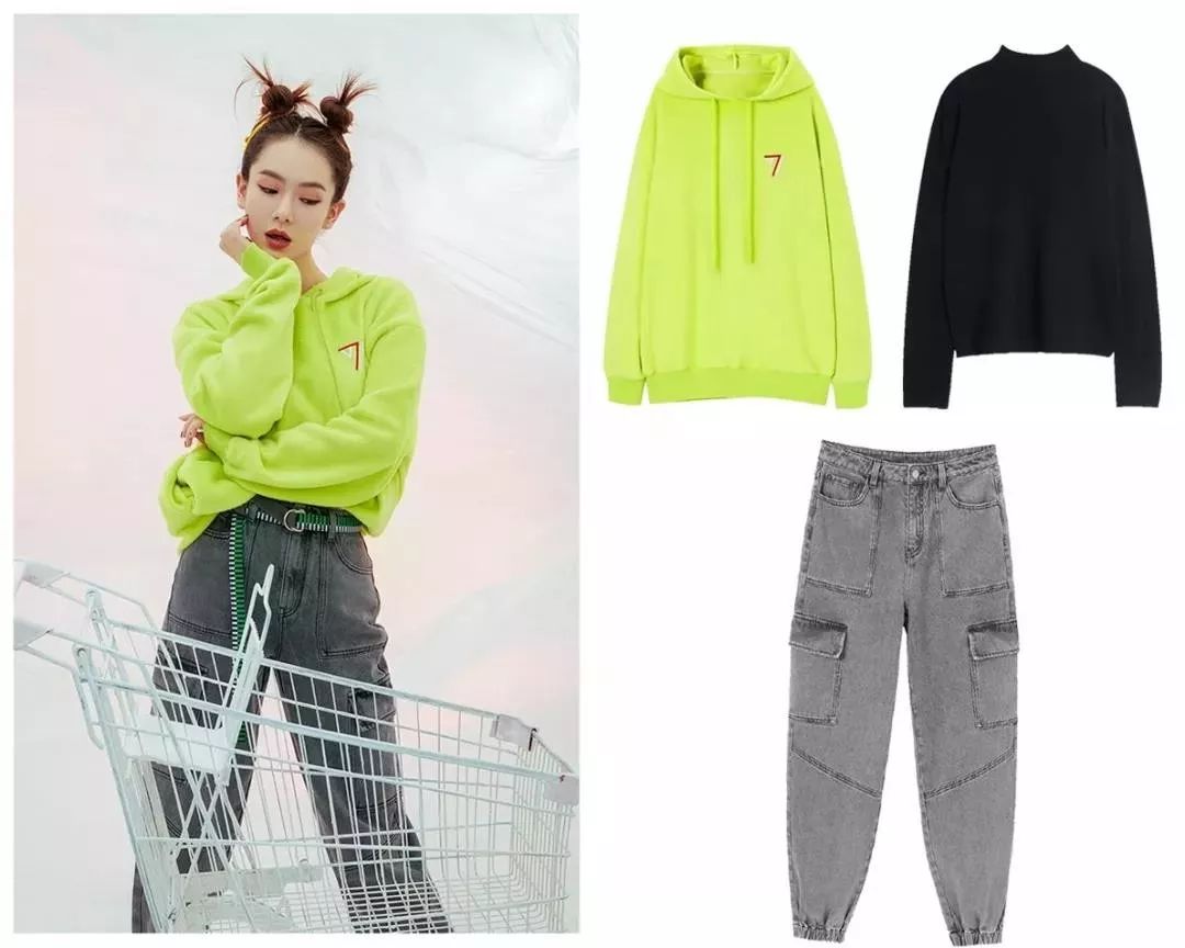 冬季加绒卫衣的王炸穿搭,卫衣秋款2022新款爆款