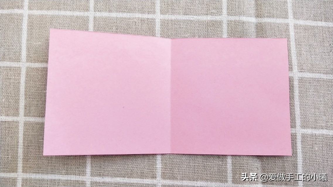 教你用1张纸折出心心相印，简单又漂亮，送给喜欢的Ta