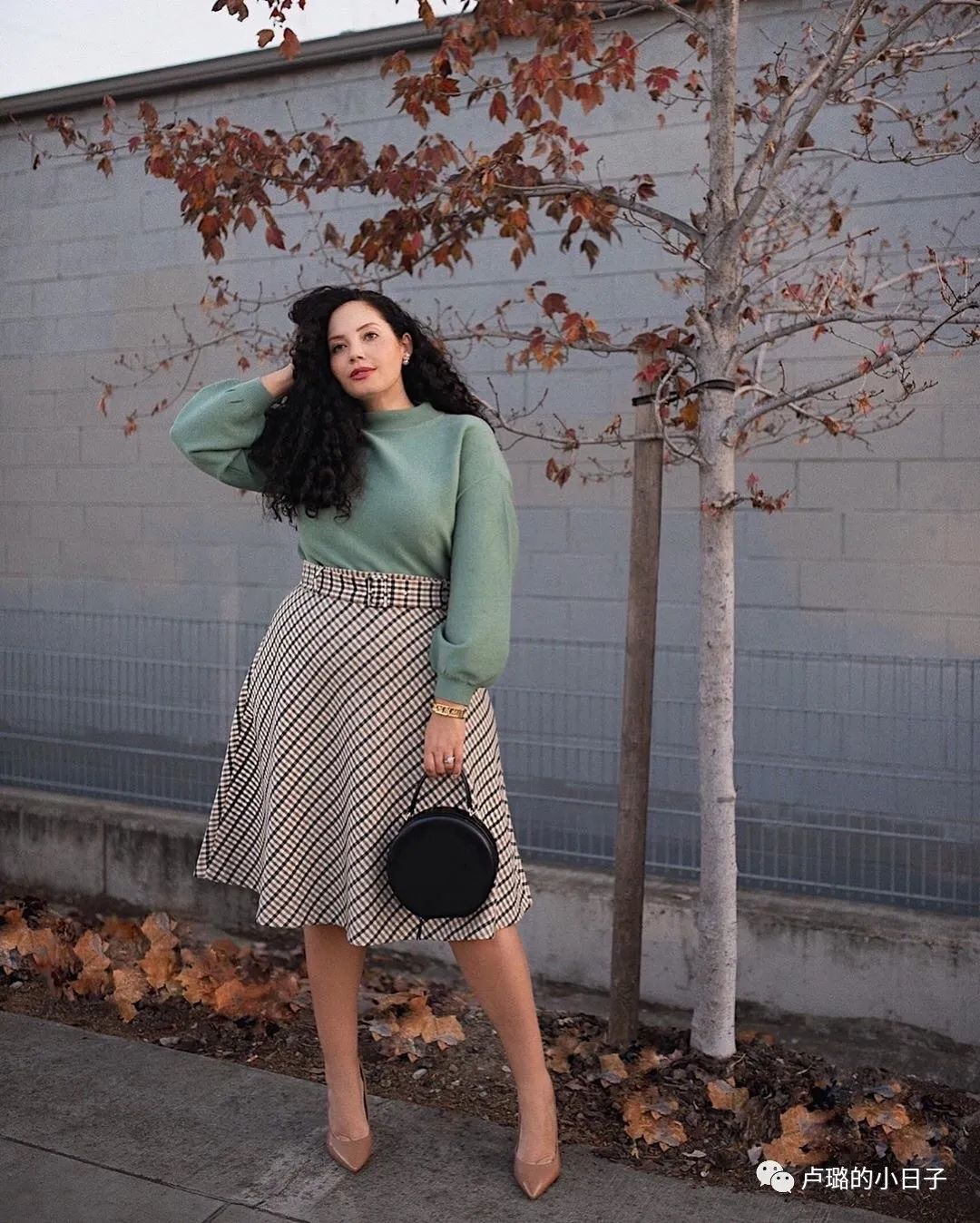 微胖遮肉显瘦,胖妹子看过来教你一招显瘦又百搭