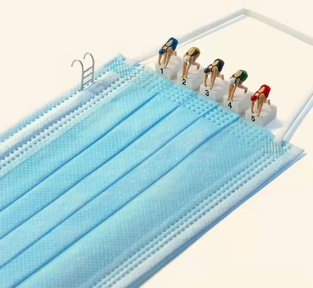 这个日本人，把奥运场地做成一个口罩那么大......